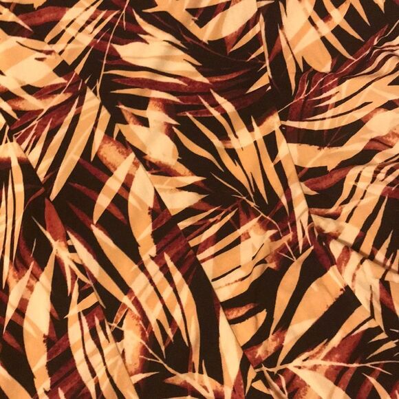 Lane Bryant women’s plus size sleeveless summer leaf short dress NWT - Picture 3 of 9